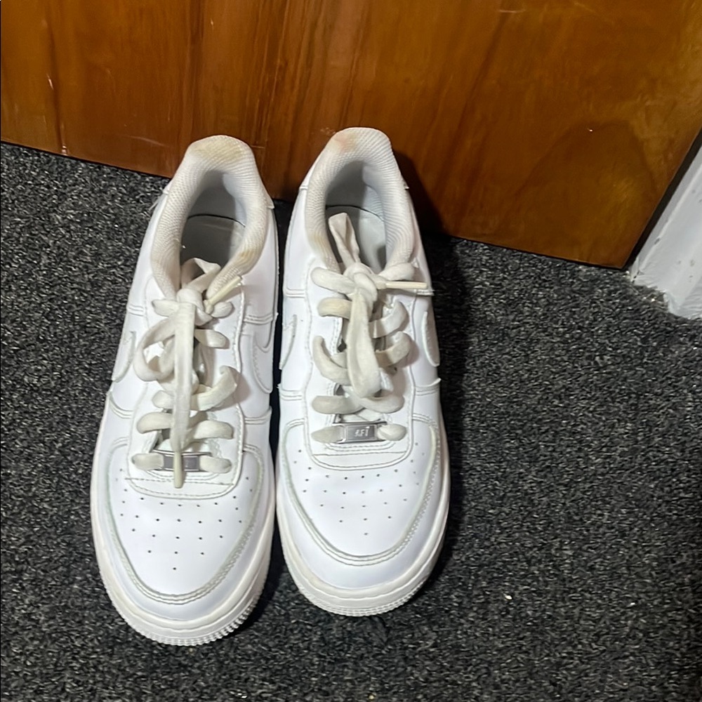 Classic White Kids Sneakers
